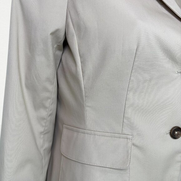 Brooks Brothers Womens 10P Single Breasted Milano Fit Beige BlazerJacket Career - Picture 3 of 13